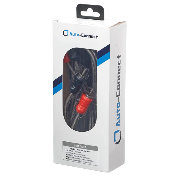 Auto-Connect Level 1 RCA cable 5,5m - 720l1rca55t 1 - 720L1RCA55T