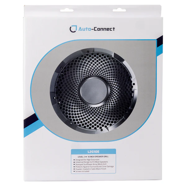 High Excursion subwoofer grill 10" - 720l2g10e 1 - 720L2G10E