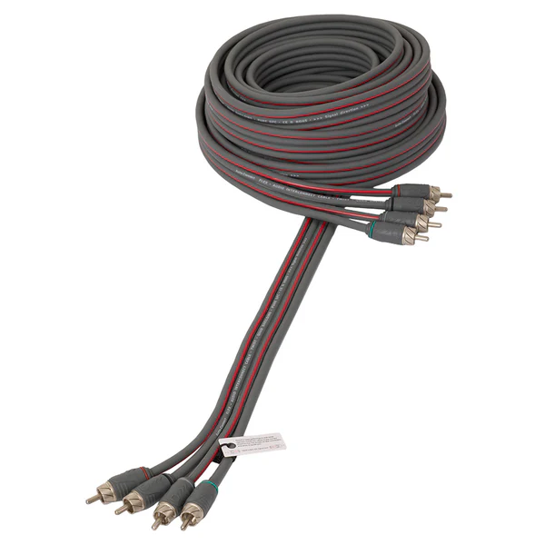 Auto-Connect Level 2 4-ch RCA cable 5,5m semi - 720l2rca554tb 1 - 720L2RCA554TB