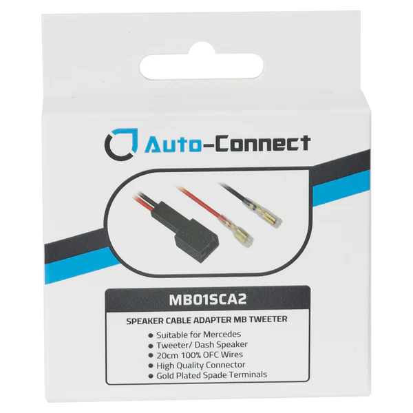 Auto-Connect Speaker Cable Adapter MB TW Black - 720mb01sca2 1 - 720MB01SCA2