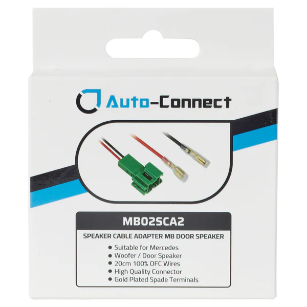 Auto-Connect Speaker Cable Adapter MB WF Green - 720mb02sca2 1 - 720MB02SCA2