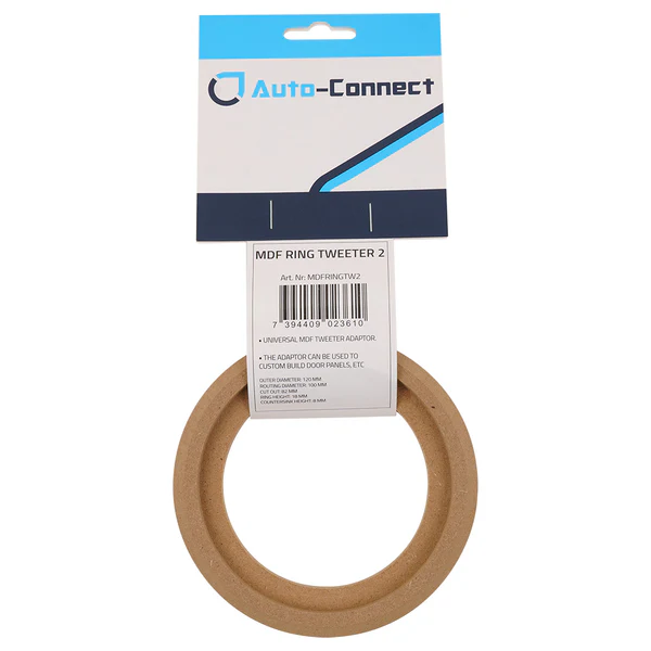 Auto Connect MDF Installation Ring Tweeter, Cut out 82mm - 720mdfringtw2 2 - 720MDFRINGTW2