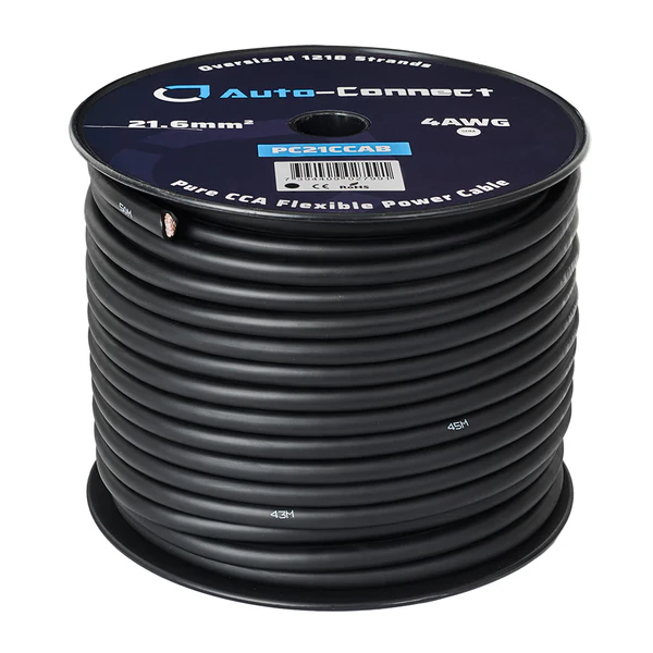 Auto-Connect Power Cable CCA Flex 10mm2 Black 50m  - 720pc21ccab 3 - 720PC10CCAB