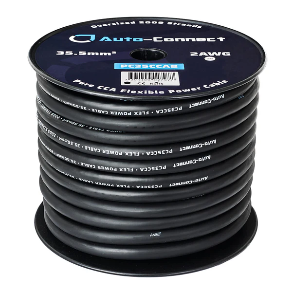 Auto-Connect Power Cable CCA Flex 35mm2 Black 30m  - 720pc35ccab 3 - 720PC35CCAB
