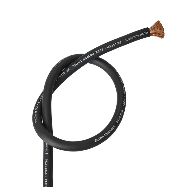 Auto-Connect Power Cable CCA Flex 35mm2 Black 30m  - 720pc35ccab - 720PC35CCAB