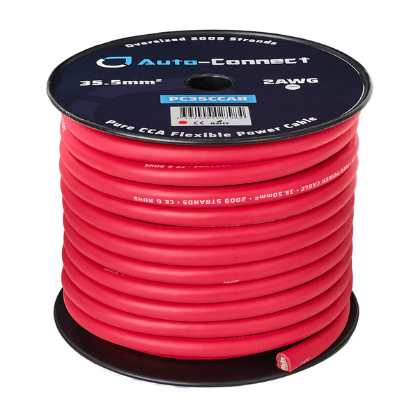 Auto-Connect Power Cable CCA Flex 35mm2 Red 30m  - 720pc35ccar 3 - 720PC35CCAR
