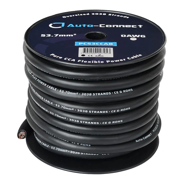 Auto-Connect Power Cable CCA Flex 53mm2 black 20m - 720pc53ccab 3 - 720PC53CCAB