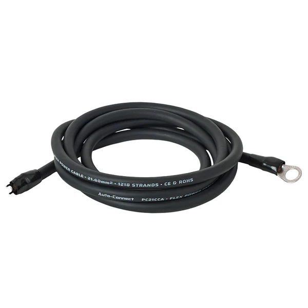 Auto-Connect Power cable CCA 21mm2 Term. 2.5M black      - 720pct21cca25b 1 - 720PCT21CCA25B