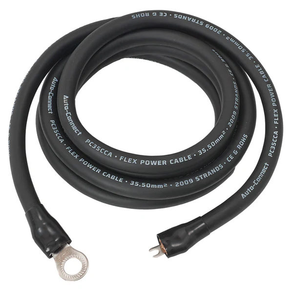 Auto-Connect Power cable CCA 35mm2 Term. 2.5M black      - 720pct35cca25b - 720PCT35CCA25B