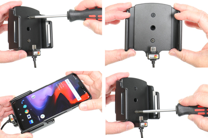 OnePlus 6/6T/7 Actieve houder met 12V USB plug (met skin)) - 721063 1 - 721063