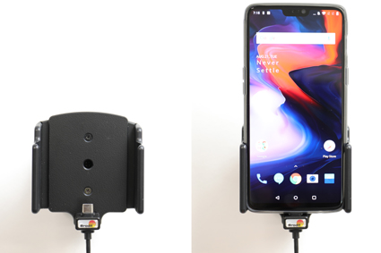 OnePlus 6/6T/7 Actieve houder met 12V USB plug (met skin)) - 721063 4 - 721063