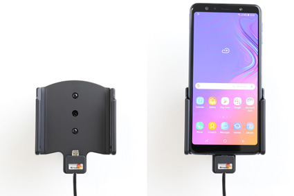 Samsung Galaxy A7 (2018) Actieve houder met 12V USB plug - 721098 4 - 721098