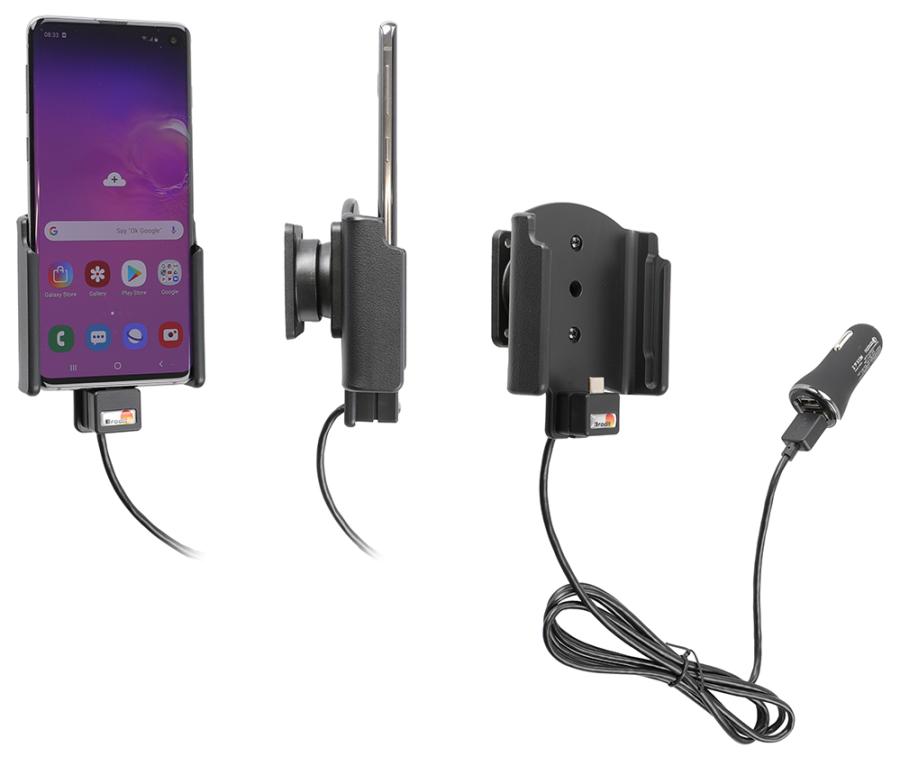 Samsung Galaxy S10 Actieve houder met 12V USB plug - 721115 - 721115