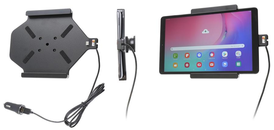 Samsung Galaxy Tab A 10.1 (2019) Actieve houder met 12V USB plug - 721132 - 721132