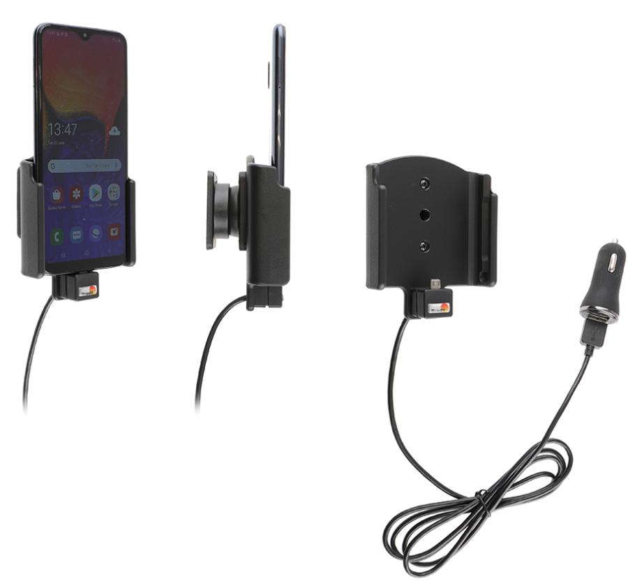 Samsung Galaxy A10 Actieve houder met 12V USB plug - 721139 - 721139