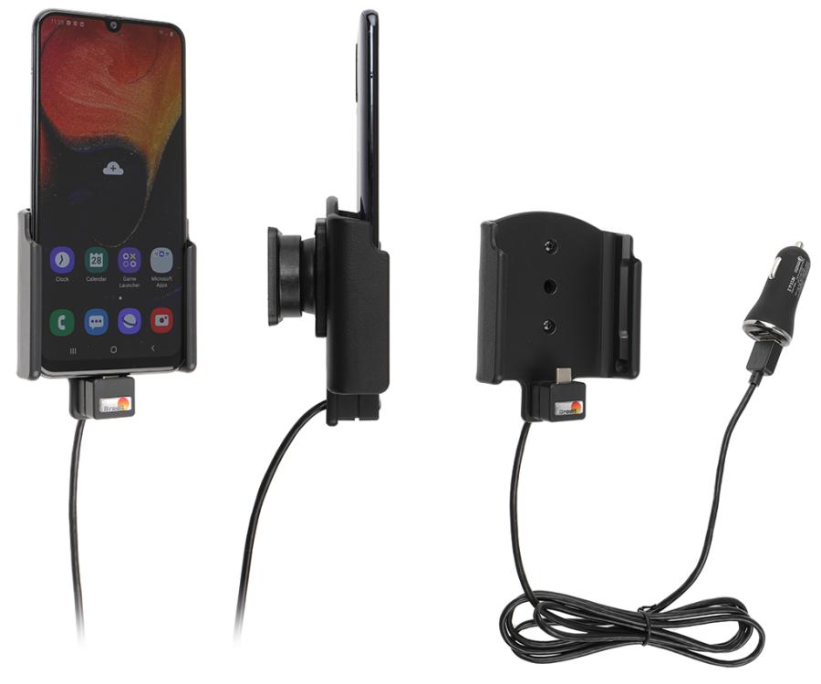 Samsung Galaxy A50 Actieve houder met 12V USB plug - 721142 - 721142