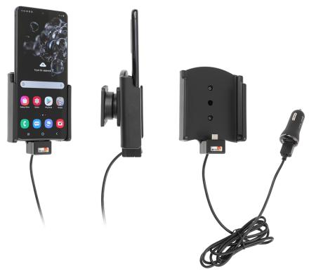 Samsung Galaxy S20/S21 Ultra Actieve houder met 12V USB plug - 721192 - 721192