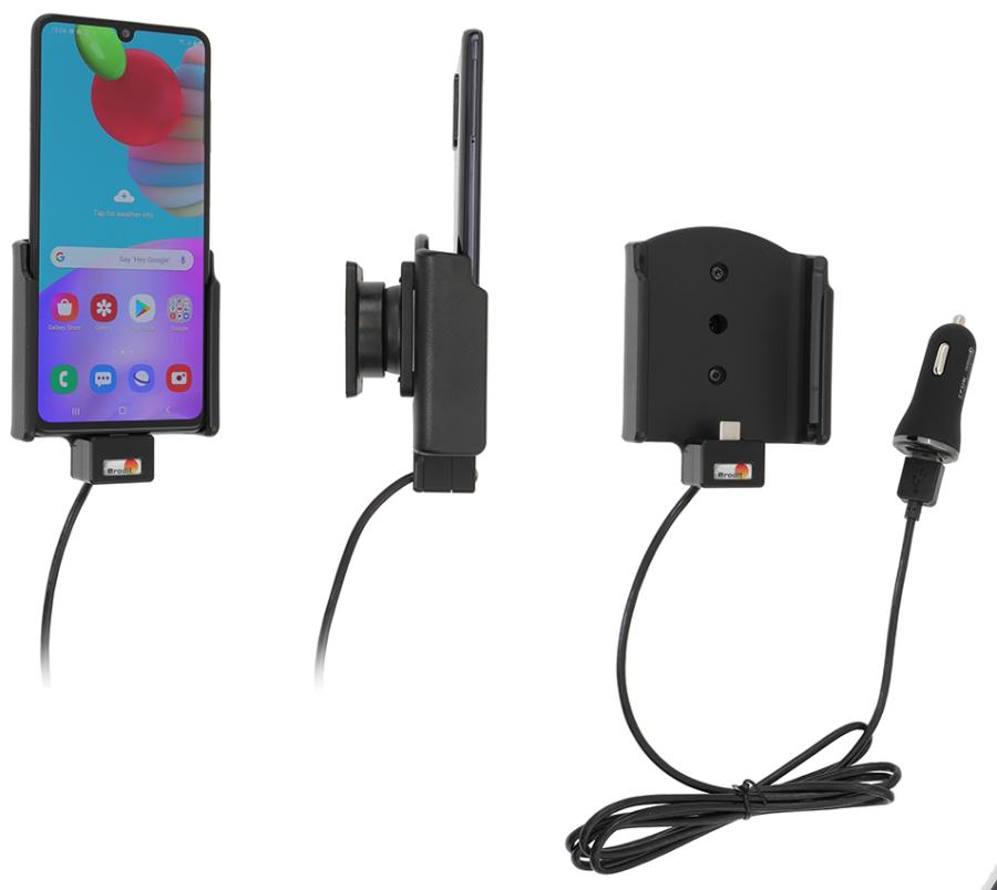 Samsung Galaxy A41 (SM-A415F)  Actieve houder met 12V Sig-plug - 721220 - 721220