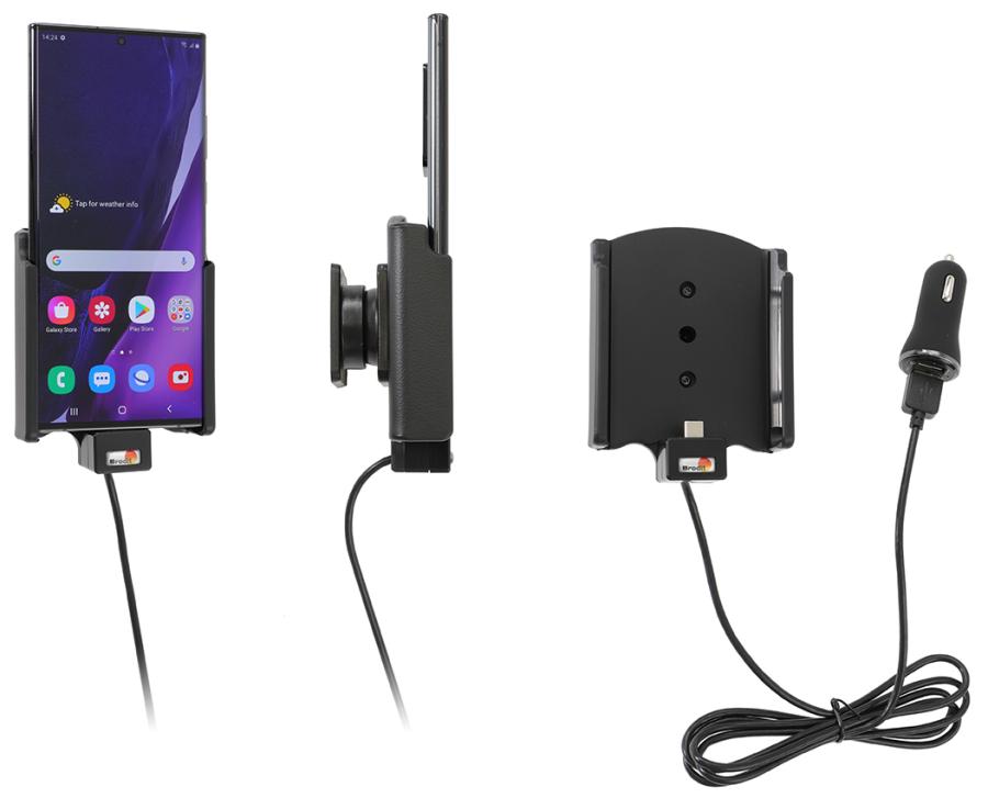 Samsung Galaxy Note 20 ULTRA 5G  Actieve houder met 12V Sig-plug - 721222 - 721222