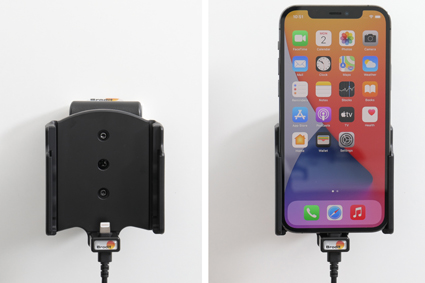 Apple iPhone 12 / 12 Pro  Actieve houder met 12V USB sig-plug - 721235 4 - 721235