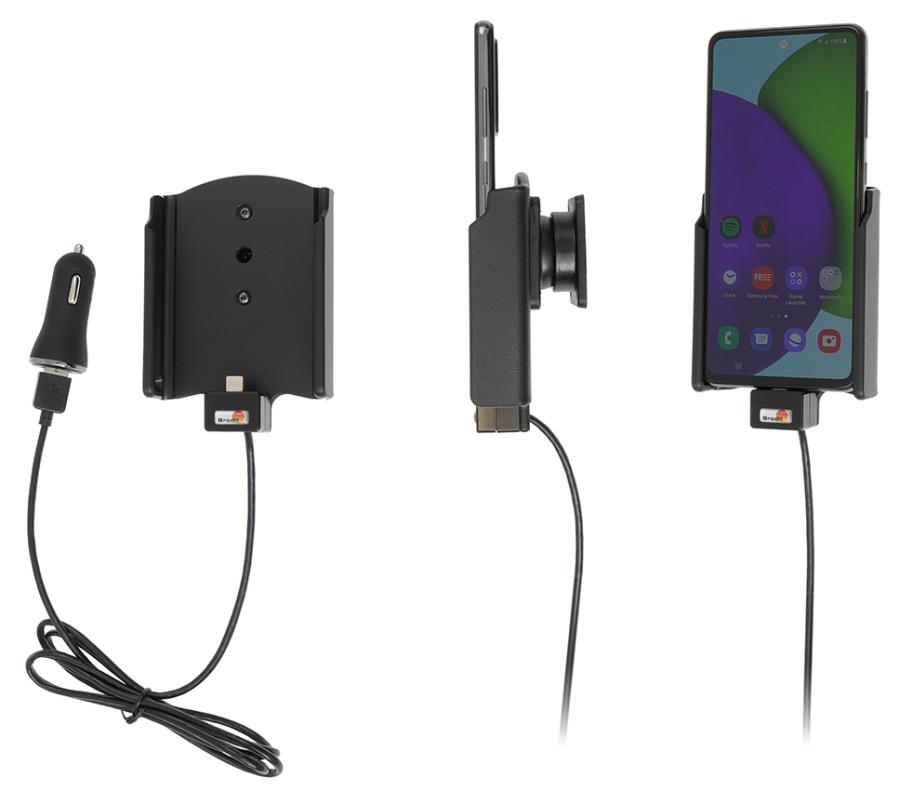 Samsung Galaxy A52 Actieve houder met 12V USB plug.  - 721256 a - 721256