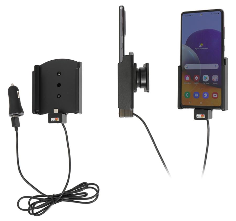 Samsung Galaxy A72 Actieve houder met 12V USB plug - 721257 a - 721257