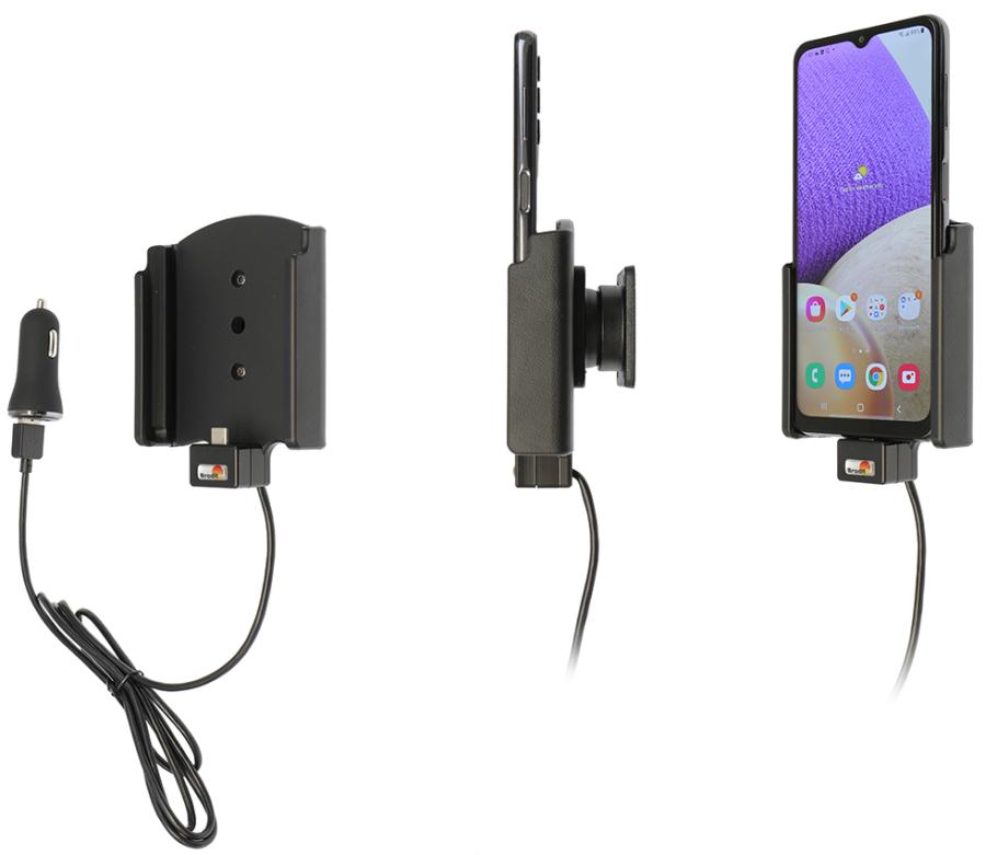 Samsung A32  Actieve houder met 12V USB plug - 721280 a - 721280
