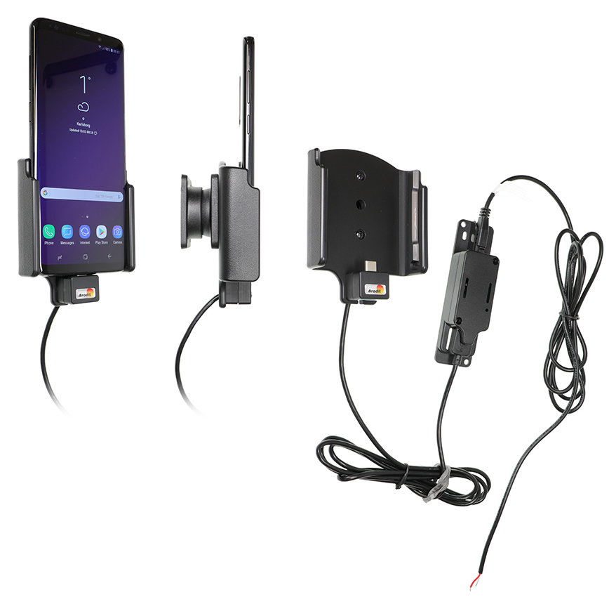 Samsung Galaxy S9 Plus Actieve houder met vaste voeding - 727039 - 727039