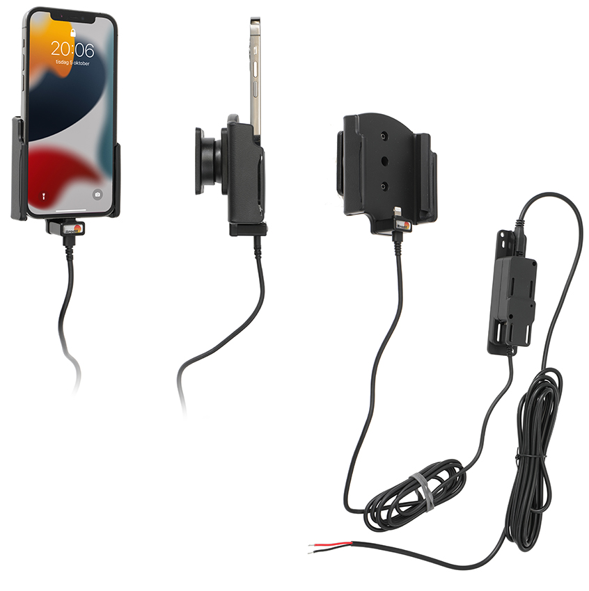 Apple iPhone 13/14/ Pro Actieve vaste houder met vaste voeding - 727276 - 727276
