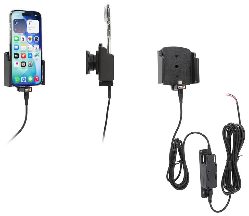 Apple Iphone Air verstelbare Actieve houder met vaste voeding 70-83/2-10mm - 727457 - 727457