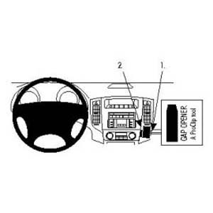 ProClip - Mitsubishi Pajero 2007-2019 Angled mount - 7300 - 853982