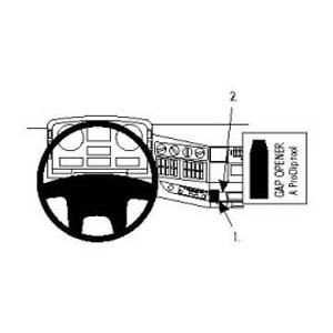 ProClip - MAN TG-Serie 2000-2014 Angled mount - 7311 - 853993