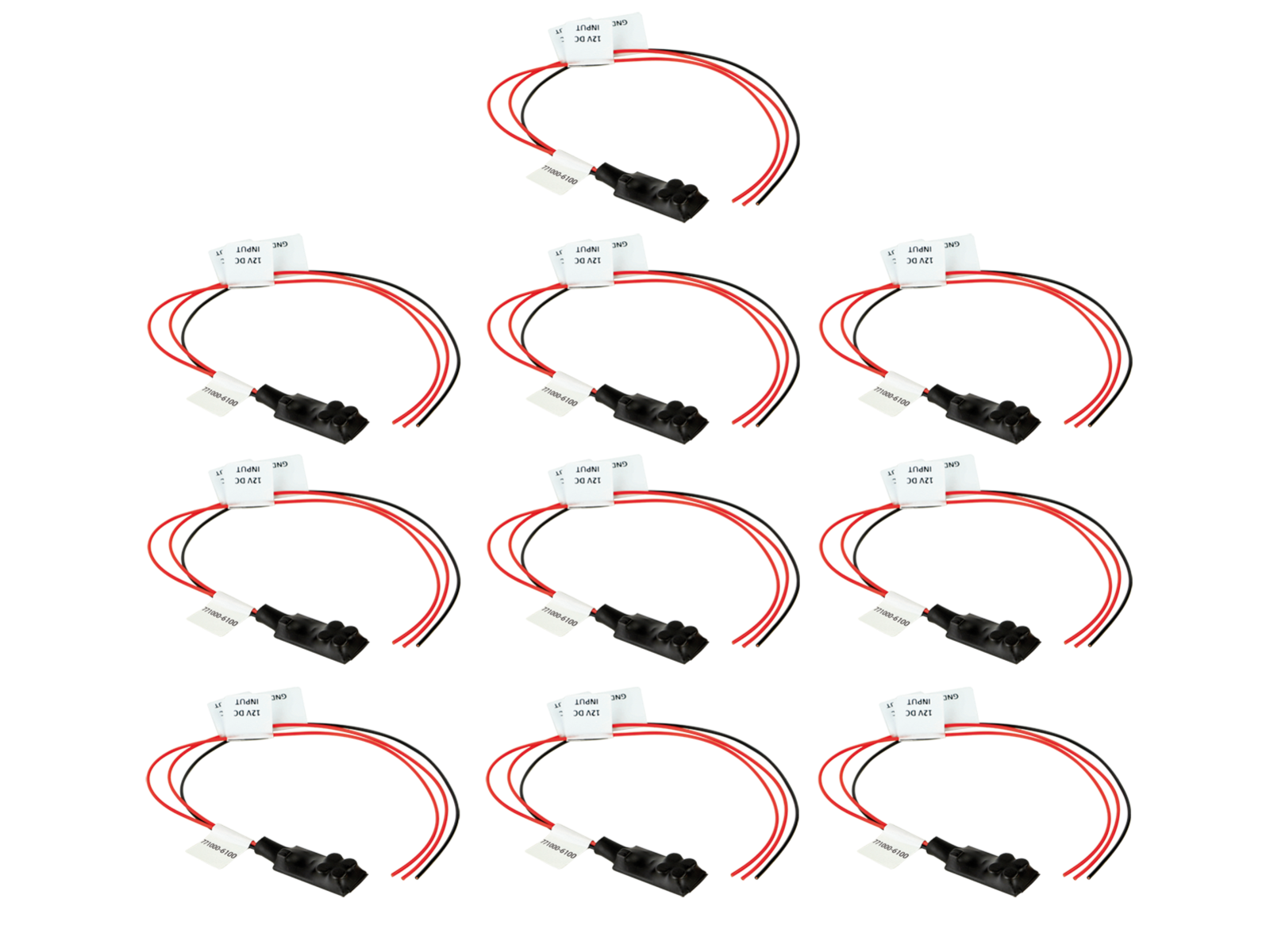10x Stabilisator voor achteruitrijsignaal - 771000 6010 10 - 771000-6100-10