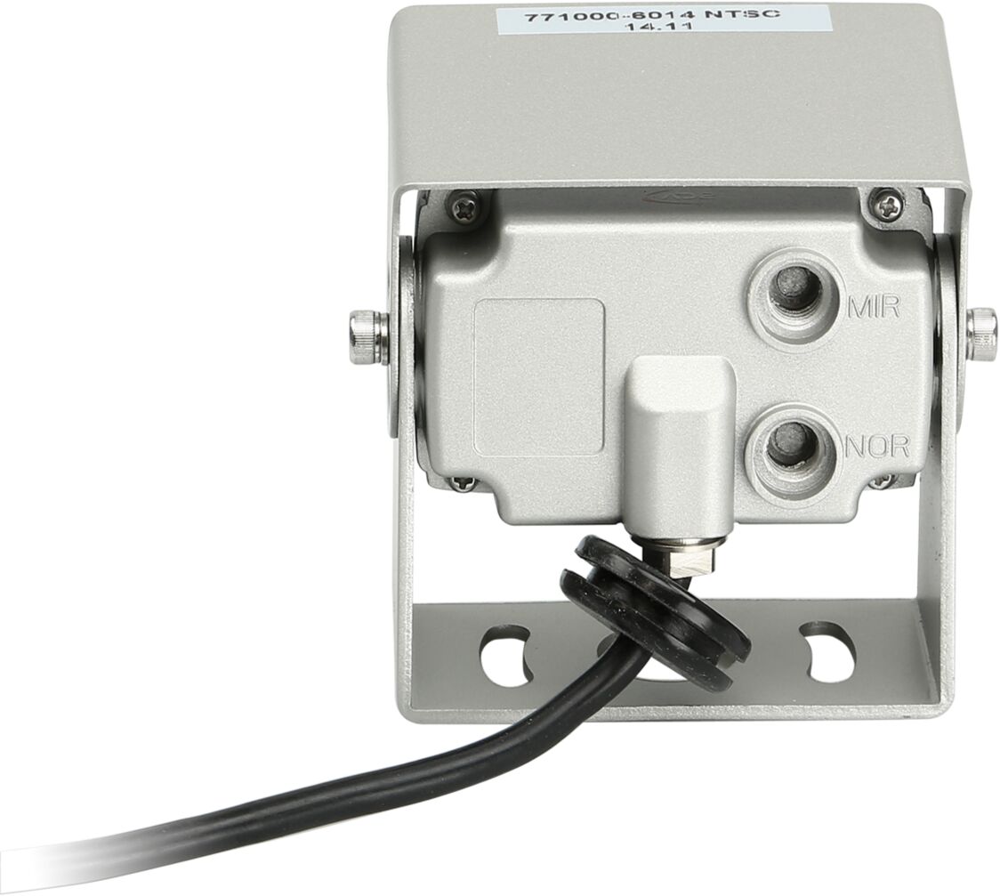 Achteruitrij Camera universeel Truck/Camper/bedrijfswagen 170&deg; (silver)  - 771000 6014 rear - 771000-6014