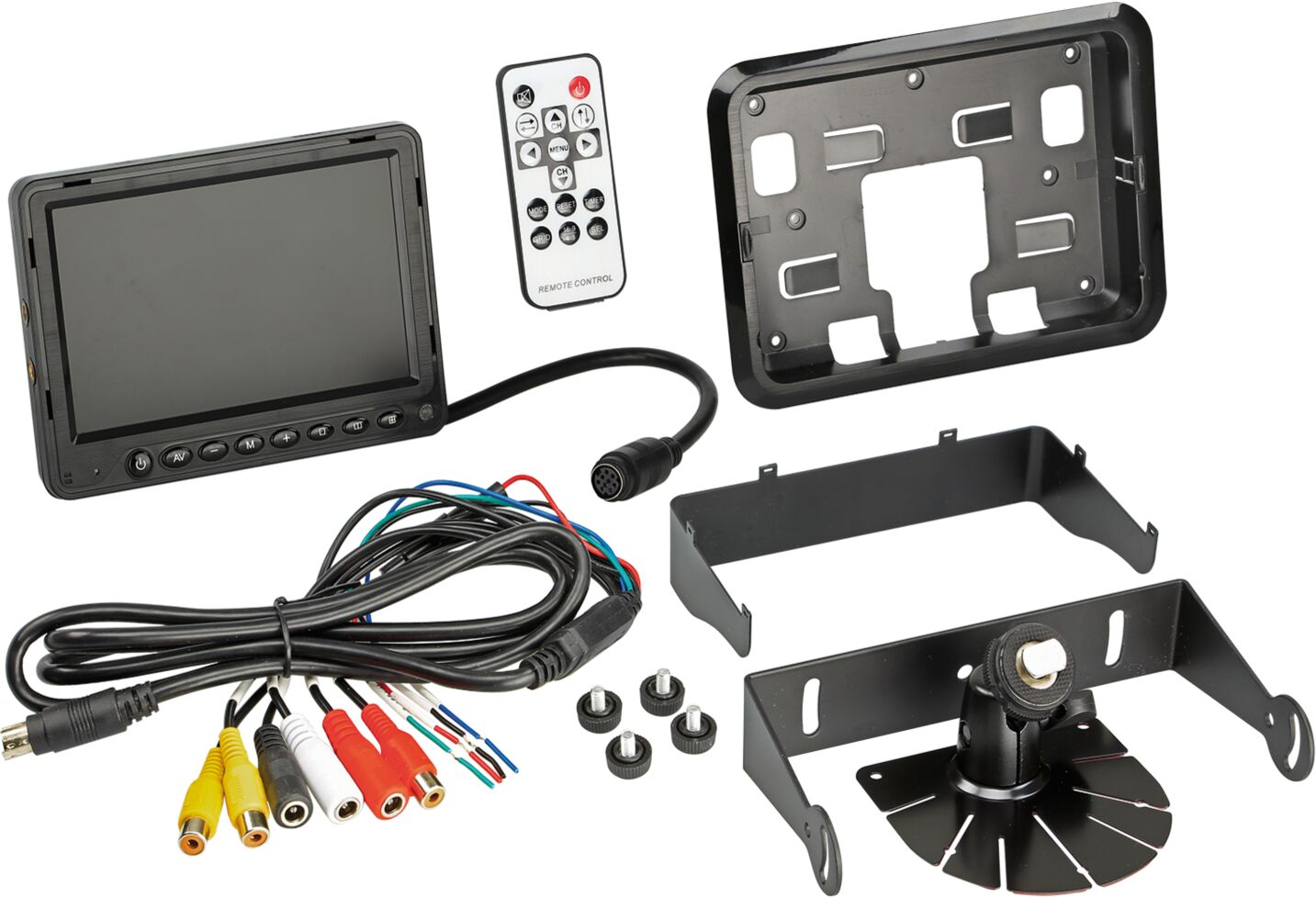 LCD monitor 5" Instelbare beeldlijnen 3x RCA input - 771000 6201 - 771000-6201