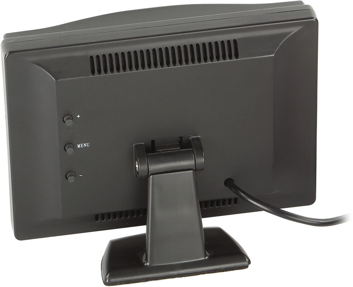 LCD monitor 5" met 2x RCA inputs. - 771000 6207 rear - 771000-6207