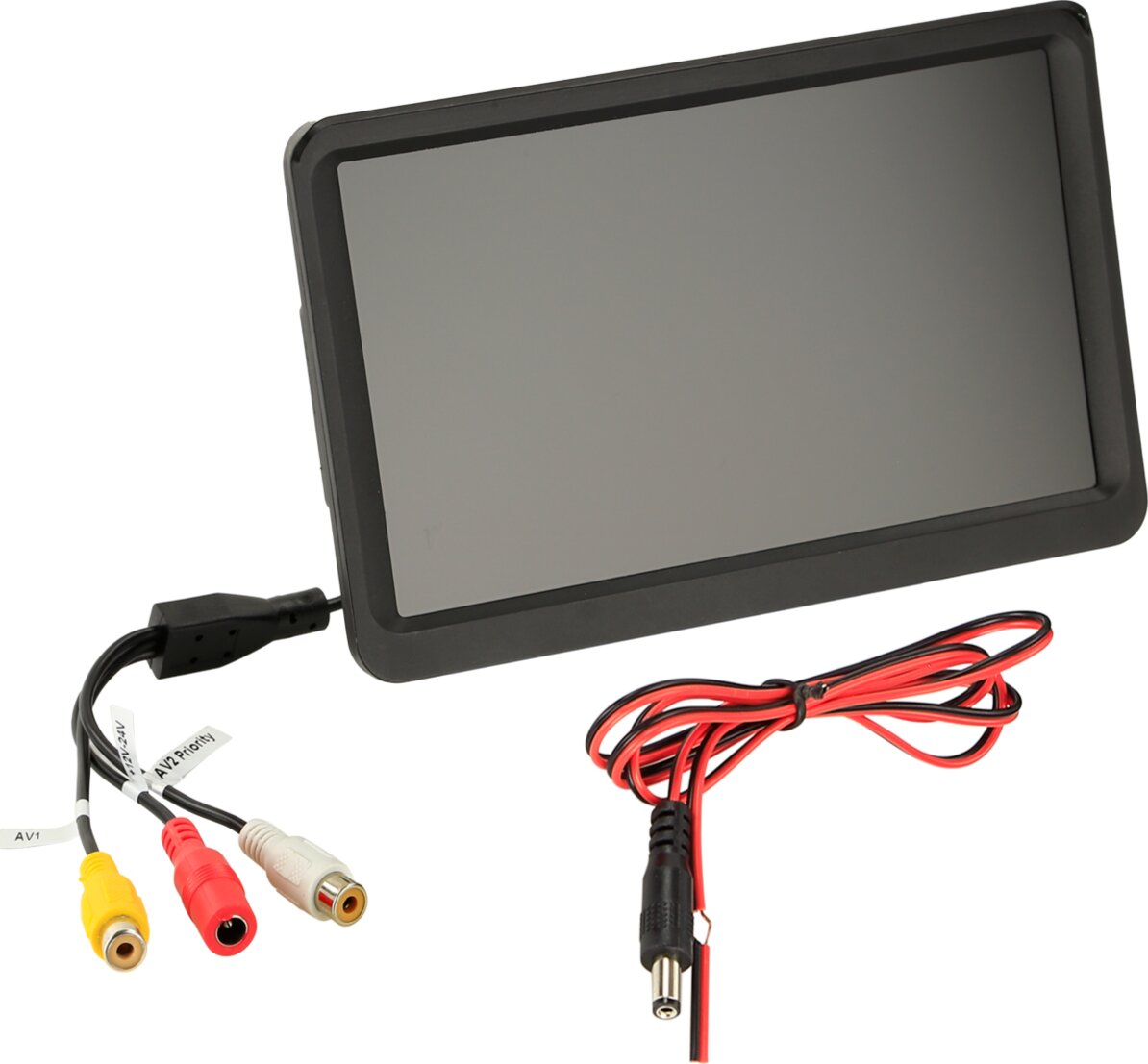 Monitor universeel 7" 2x video-ingang/2x standaard/zuignap - 771000 6208 kabel neu - 771000-6208