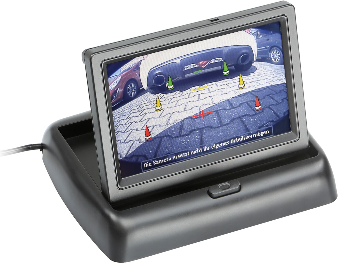 LCD klapmonitor 4.3" 2x RCA input Scherm 180&deg; kantelbaar - 771000 6220 - 771000-6220