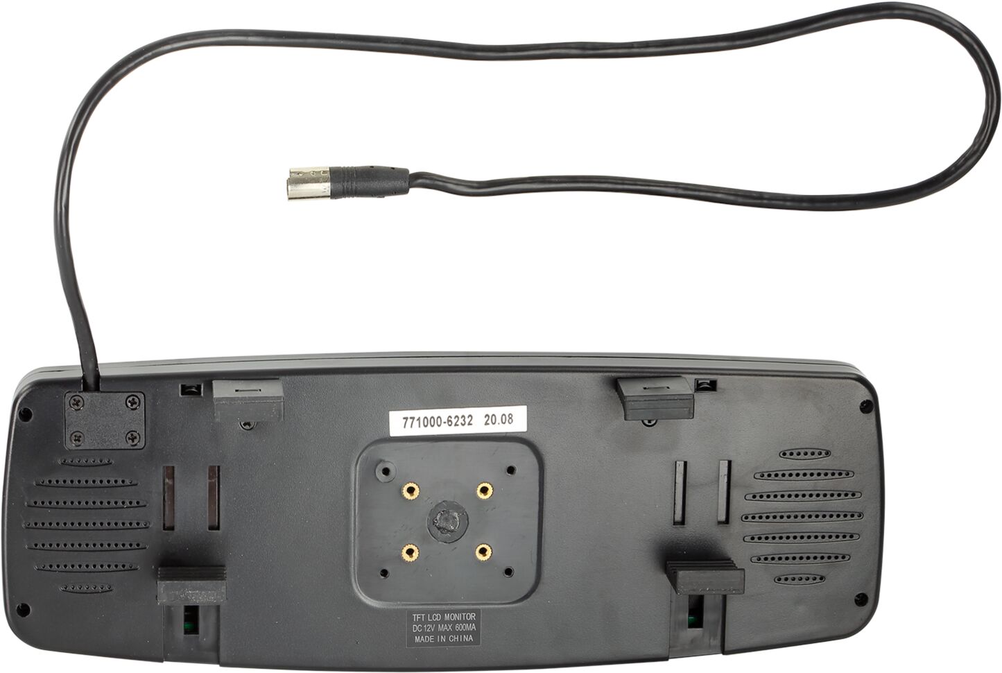 LCD spiegel 4.3" met 2x RCA input. - 771000 6232 rear - 771000-6232