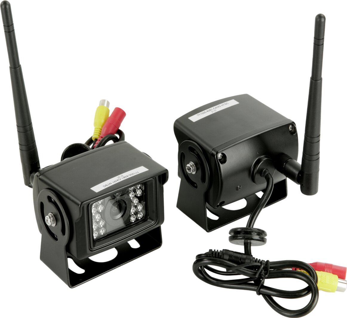 Achteruitrijcamera monitor kit 7" AHD met 2 draadloze camera's - 771000 6251 cam1 2 - 771000-6251
