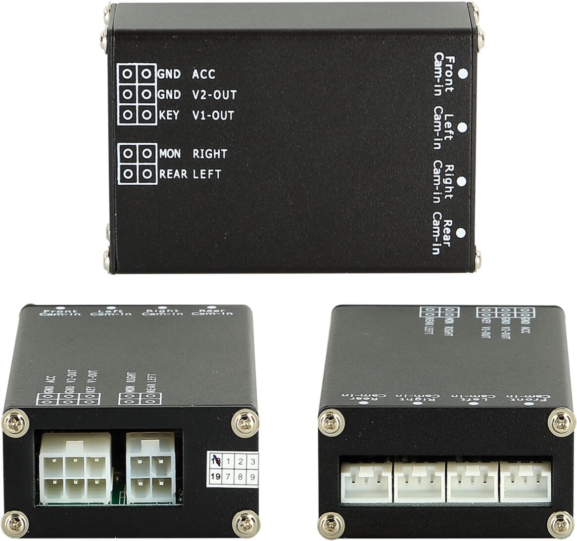 Achteruitrijcamera interface met schakelaar voor-/zijcamera - 771000 6501 box - 771000-6501