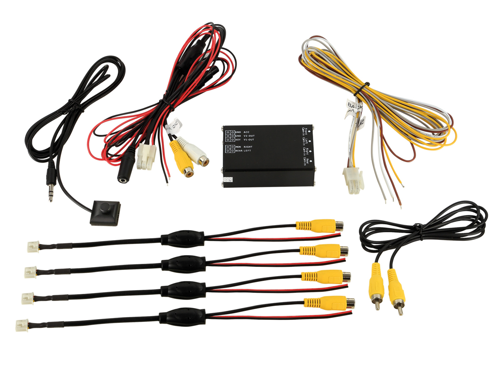 Achteruitrijcamera interface met schakelaar voor-/zijcamera - 771000 6501 - 771000-6501