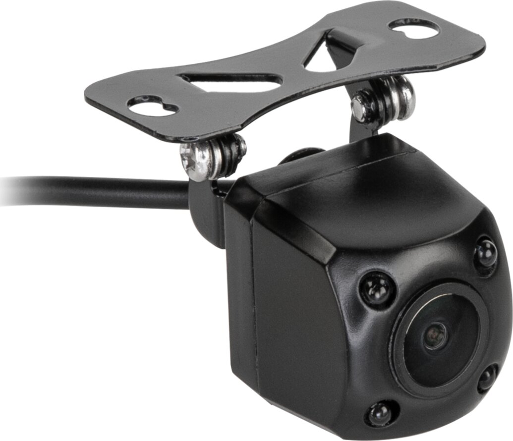 Mini achteruitrij camera universeel zwart NTSC met beeldlijnen,spiegelfunctie en nachtzichtfunctie - 771000 6701 3d view - 771000-6701