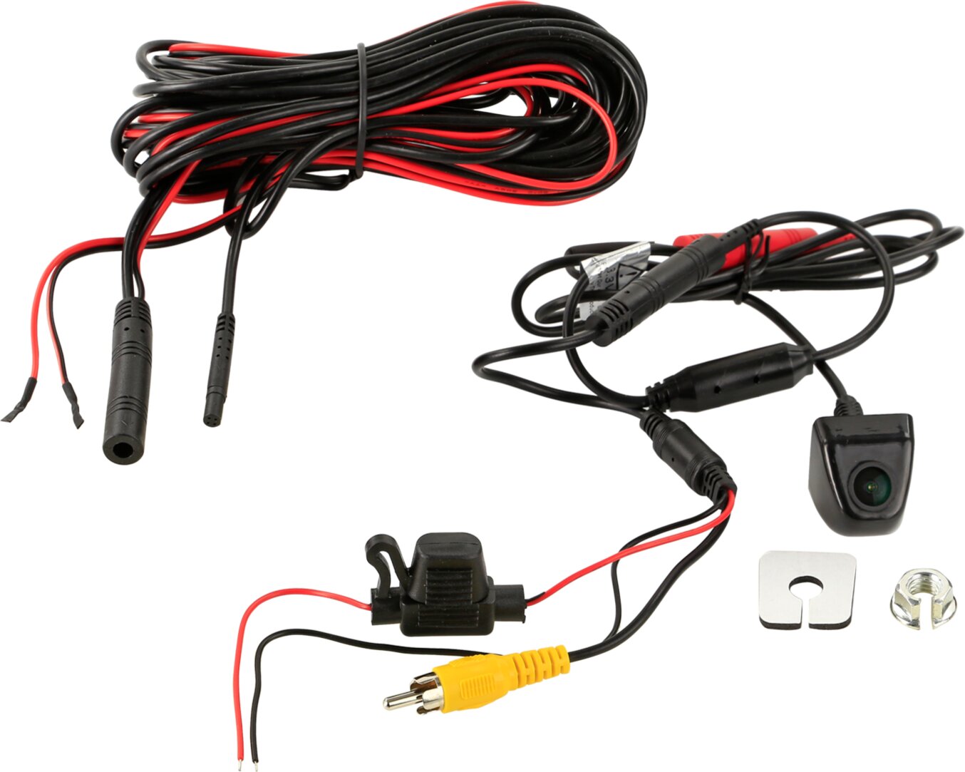 Achteruitrijcamera universele onderbouw vierkant 28mm/25,5mm vergelijkbaar met (CV-115N) - 771000 6708 set - 771000-6708
