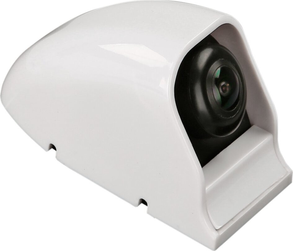 Achteruitkijkcamera bestelwagen/camper druppelvormig wit - 771000 6709 seite - 771000-6709