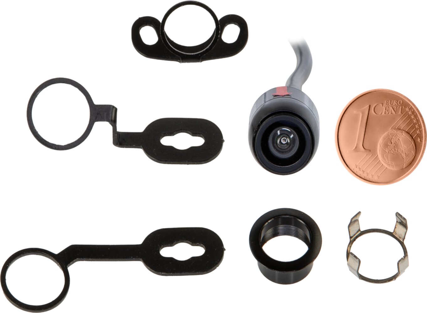 Achteruitkijkcamera/frontcamera diverse bevestigingen rond - 771000 6711 set - 771000-6711