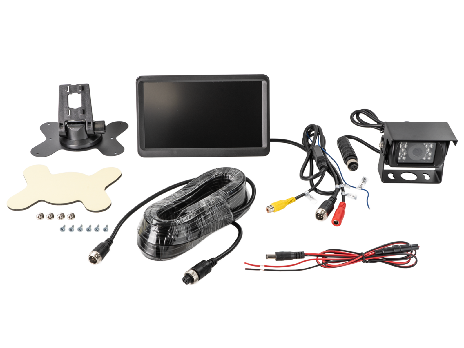 Achteruitrijcamera-monitorpakket  7" voor campers en motorhomes - 771000 9001 3 - 771000-9001