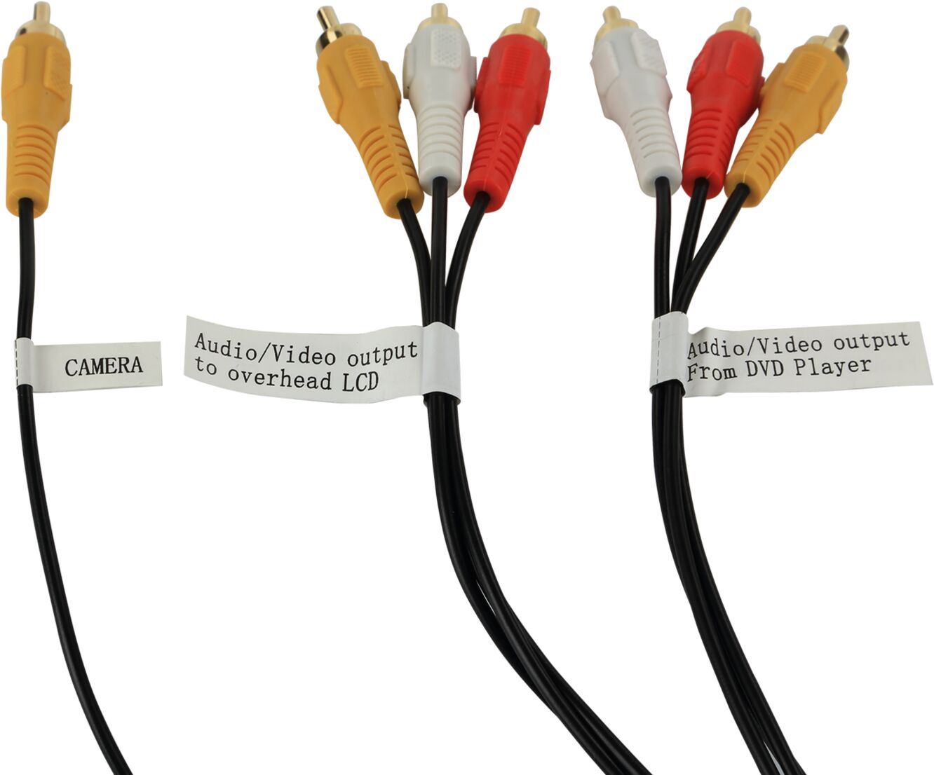 A/V-harness Chrysler/Dodge Rear Seat Entertainment 2008-> - 771030 1030 rca - 771030-1030