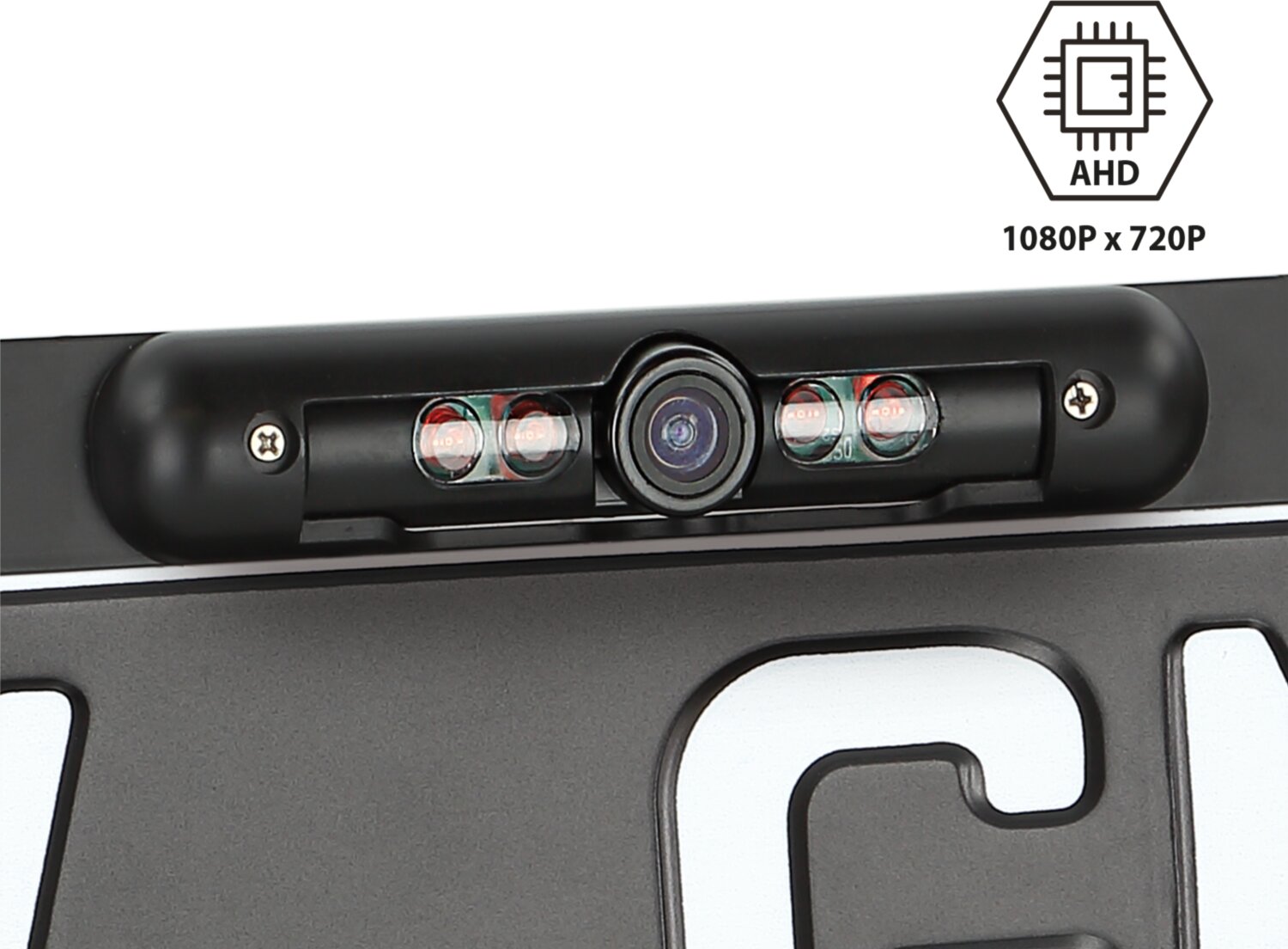 Achteruitrij camera AHD (nummerplaat) - opbouw construction - 772000 6041 kamera - 772000-6041