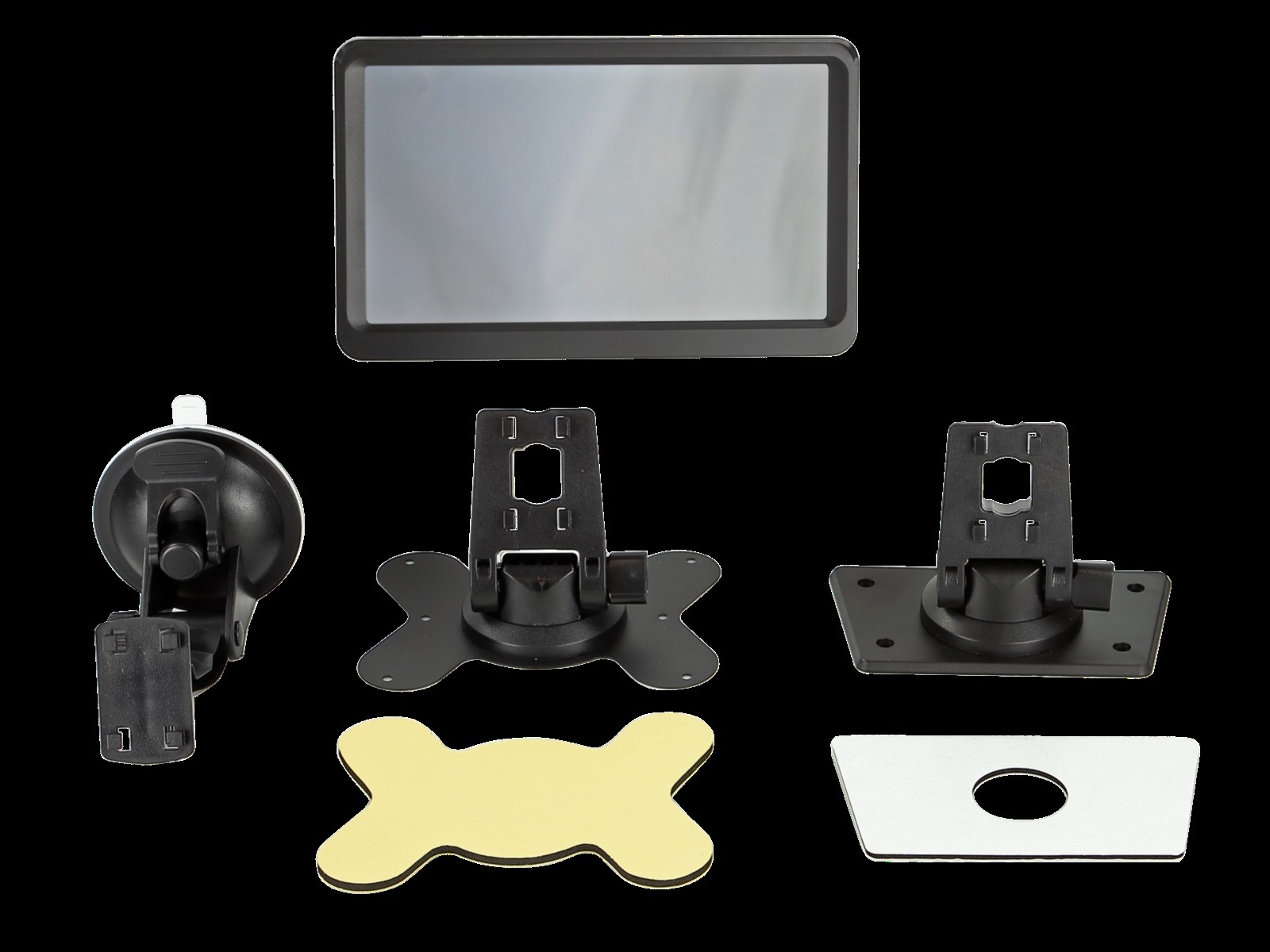 Monitor AHD universeel 7" 2x video-ingang/2x standaard/zuignap - 772000 6208 - 772000-6208